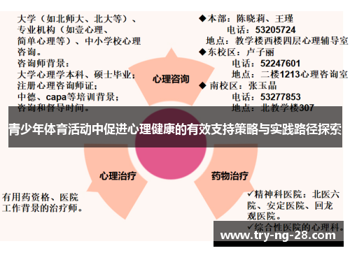 青少年体育活动中促进心理健康的有效支持策略与实践路径探索 青少年体育活动中促进心理健康的有效支持策略与实践路径探索